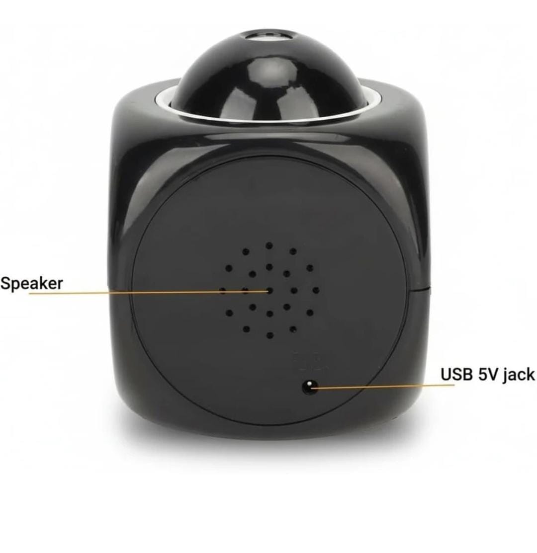 Digital LCD Voice Talkinig LED Projection Alarm Clock